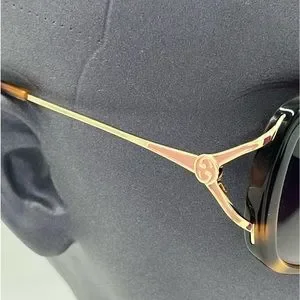 Gucci | Accessories | Gucci Oval Ladies Sunglassesbrown 